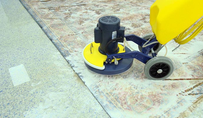 Rug encapsulation cleaning Rug encapsulation cleaning