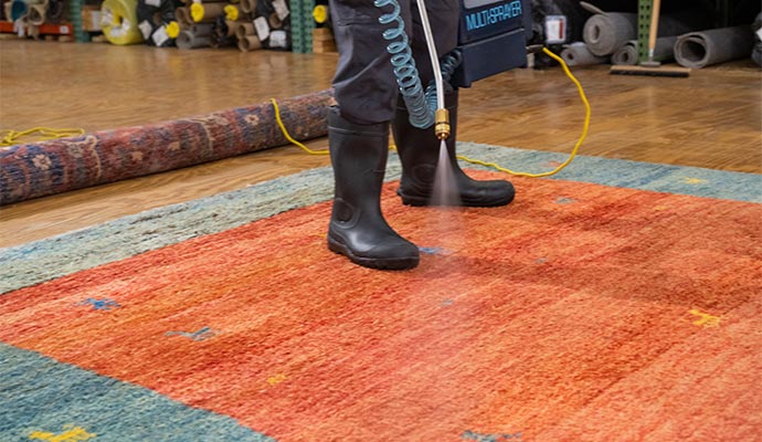 Rug Cleaning by a professional