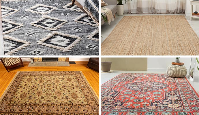 different types of rug